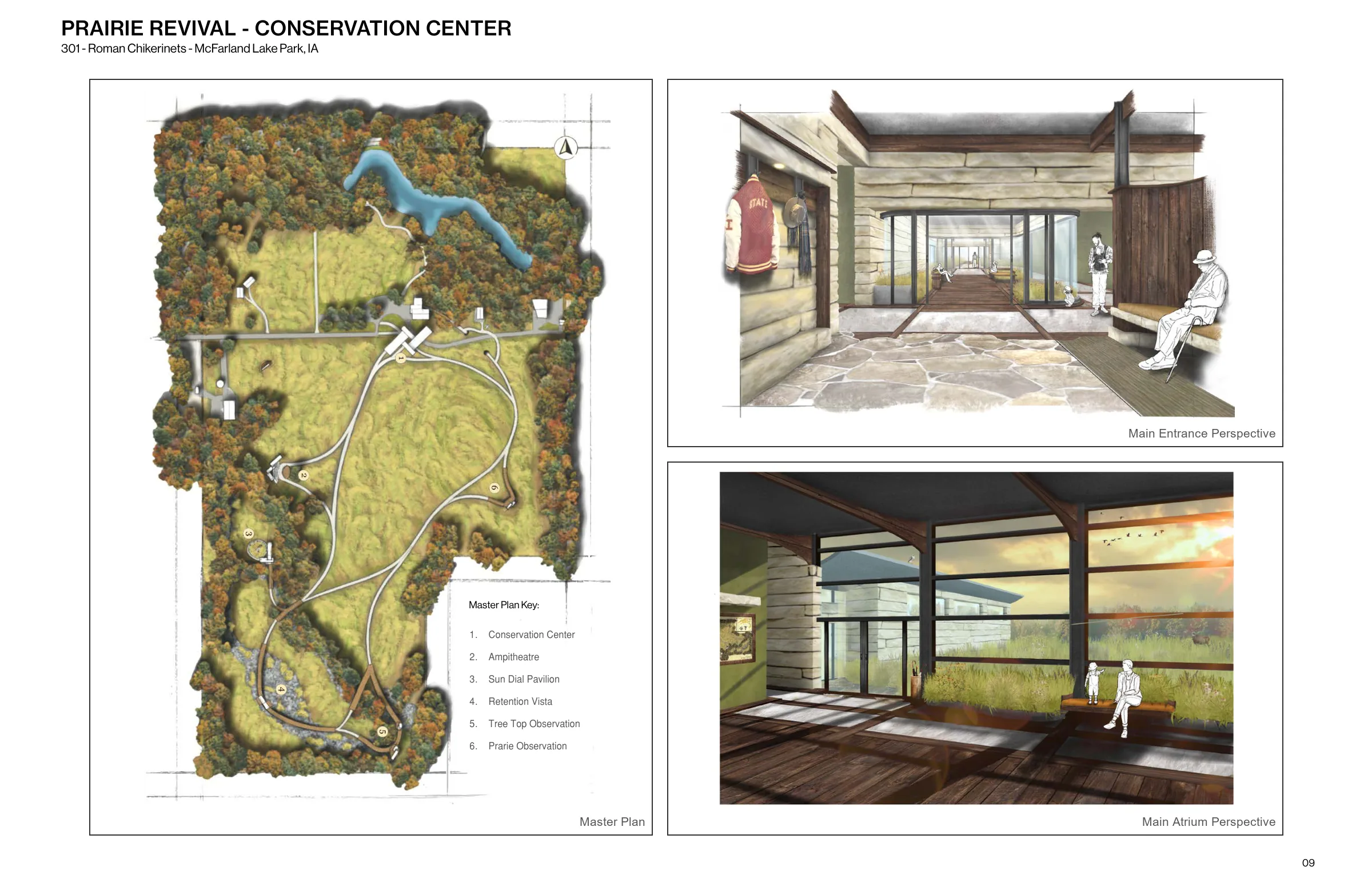 Prairie Revival — drawings and renderings.