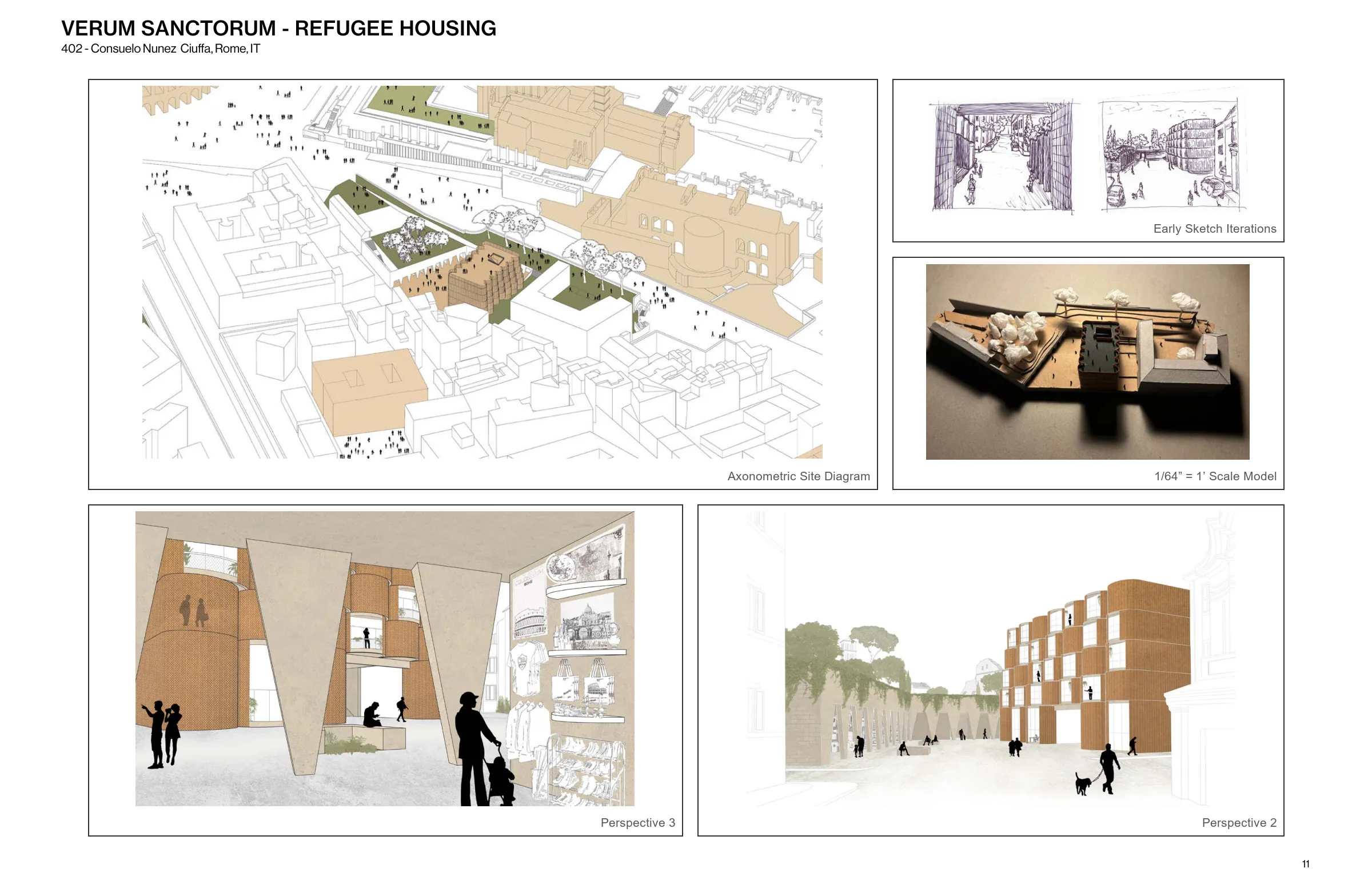 Verum Sanctorum — drawings and renderings.